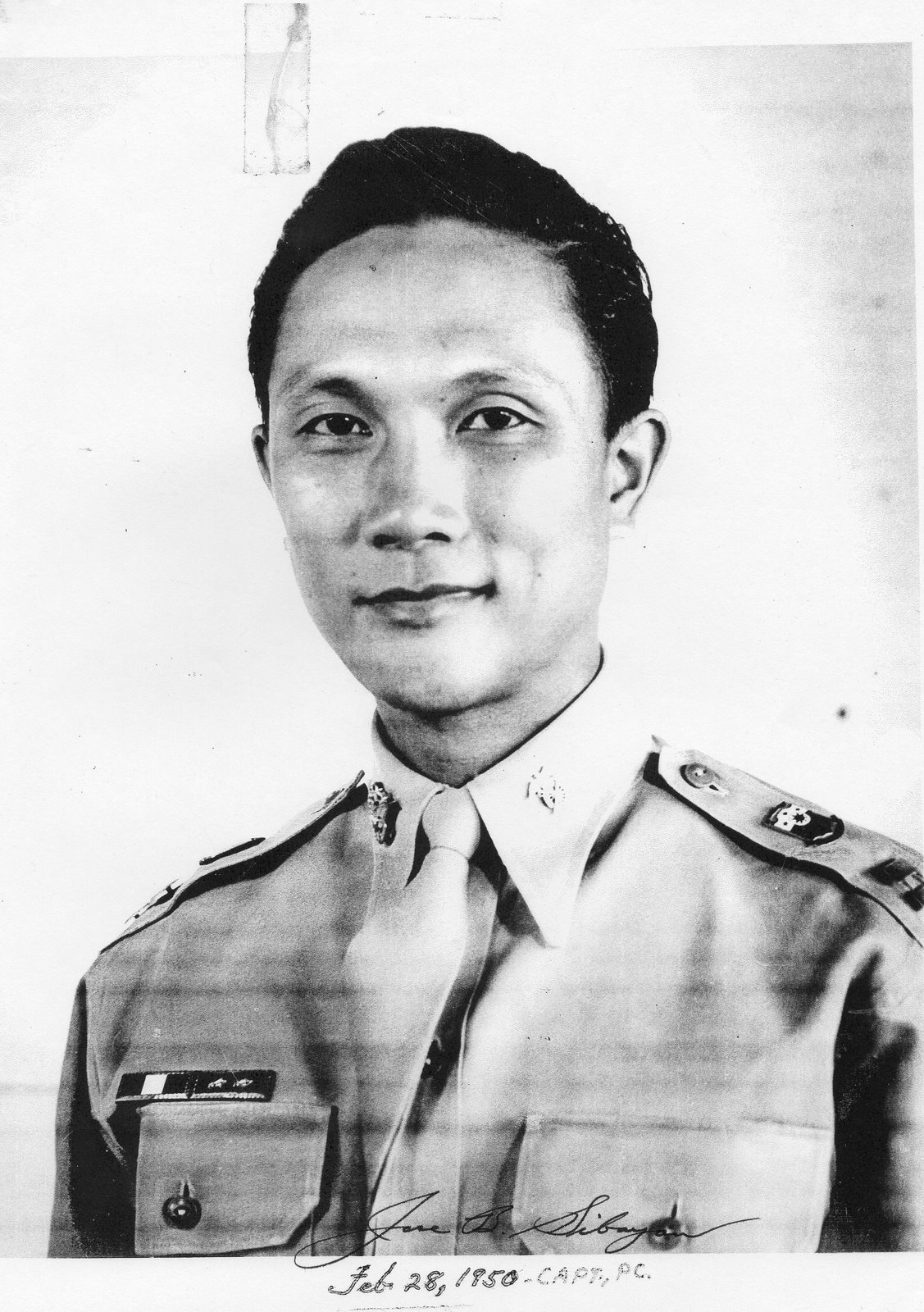 Jose B Sibayan in 1950